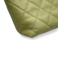 Load image into Gallery viewer, CHANEL Matelasse Strap Clutch Bag GreenAP5227 Lambskin
