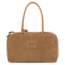 Load image into Gallery viewer, MIUMIU Bow Bag Canela5BB163 Corduroy Leather Size Large
