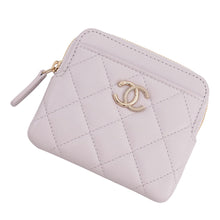 将图像加载到图库查看器中，CHANEL Matelasse Card Case PinkAP4907 Caviar Leather
