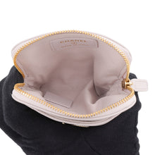 将图像加载到图库查看器中，CHANEL Matelasse Card Case PinkAP4907 Caviar Leather
