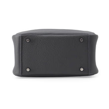将图像加载到图库查看器中，HERMES Lindy Carbon/Caban/Blue Hydra Taurillon Clemence Size Mini
