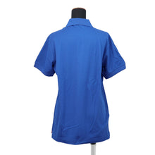 将图像加载到图库查看器中，HERMES Serie Button Polo Shirt Size S Blue/Orange Cotton50% Polyester50%
