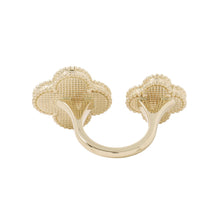 Load image into Gallery viewer, Van Cleef &amp; Arpels Magic Alhambra Entre Le Door Ring Size 51/#11VCARN05551/VCARN05500 18K Yellow Gold
