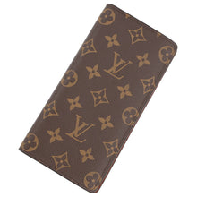 将图像加载到图库查看器中，LOUIS VUITTON Portefeuille Brazza BrownM66540 Monogram
