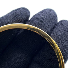 将图像加载到图库查看器中，HERMES Mini Clic Kelly Bracelet Glitter Size PM Noir・Dore Gold Plated Enamel
