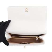 Load image into Gallery viewer, CHANEL Matelasse Coco Handle 2WAYHandbag WhiteA92991 Caviar Leather Size 29

