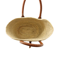 Load image into Gallery viewer, Chloe Marcy Raffia Tote Beige/BrownCHC20US828C9725M Raffia Leather Size Medium
