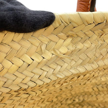 Load image into Gallery viewer, Chloe Marcy Raffia Tote Beige/BrownCHC20US828C9725M Raffia Leather Size Medium
