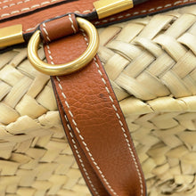 Load image into Gallery viewer, Chloe Marcy Raffia Tote Beige/BrownCHC20US828C9725M Raffia Leather Size Medium
