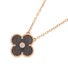 将图像加载到图库查看器中，Van Cleef &amp; Arpels Vintage Alhambra 1PD Necklace 2023 Holiday CollectionVCARP9T000 18K Pink Gold

