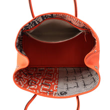 将图像加载到图库查看器中，HERMES Garden Party Buckle Workshop Orange Poppy Country Leather Size PM
