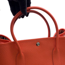 将图像加载到图库查看器中，HERMES Garden Party Buckle Workshop Orange Poppy Country Leather Size PM
