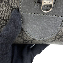 将图像加载到图库查看器中，GUCCI Ophidia Travel Bag Gray724612 GG Supreme Leather
