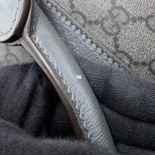 将图像加载到图库查看器中，GUCCI Ophidia Travel Bag Gray724612 GG Supreme Leather
