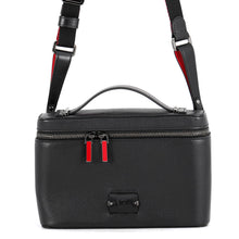 将图像加载到图库查看器中，Christian Louboutin Kipi pouch Black3185198 Leather

