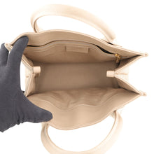 将图像加载到图库查看器中，Ferragamo Beach Tote Bag Beige214988 765805 Fabric Size Small
