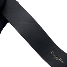 将图像加载到图库查看器中，Dior CD logo Belt Size 70 Black Leather
