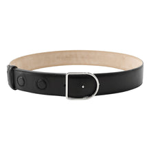 Load image into Gallery viewer, Dior D-buckle belt Size S Black Leather

