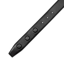 Load image into Gallery viewer, Dior D-buckle belt Size S Black Leather
