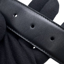 Load image into Gallery viewer, Dior D-buckle belt Size S Black Leather
