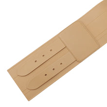 将图像加载到图库查看器中，Dior Maxi Waist Belt Size 75 BeigeB0098CMIV Leather
