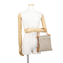 将图像加载到图库查看器中，PRADA Crochet Handbag Brown1BA461 Fabric Size Mini
