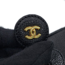 将图像加载到图库查看器中，CHANEL Vertical vanity bag BlackA01998 Caviar Leather
