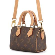 将图像加载到图库查看器中，LOUIS VUITTON Nano Speedy BrownM81085 Monogram
