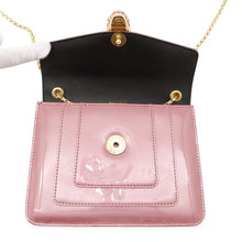 Load image into Gallery viewer, BVLGARI Serpenti Forever Pink Patent Leather Size Small
