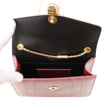 Load image into Gallery viewer, BVLGARI Serpenti Forever Pink Patent Leather Size Small
