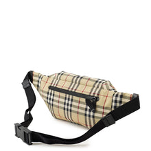 Load image into Gallery viewer, BURBERRY Nova Check Waist Bag Archive Beige8084114 Canvas
