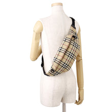 Load image into Gallery viewer, BURBERRY Nova Check Waist Bag Archive Beige8084114 Canvas
