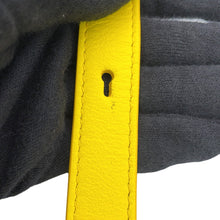 Load image into Gallery viewer, Ferragamo Gancini HUG Smartphone Shoulder Bag Yellow220650 770895 Calf Leather
