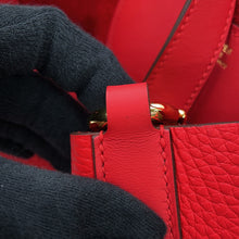 将图像加载到图库查看器中，HERMES In the loop Rouge Casaque Taurillon Clemence Swift Leather Size 18
