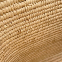 将图像加载到图库查看器中，LOEWE Anagram Square Basket Bag White/NaturalA223099X02 Raffia Leather Size Small
