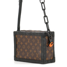 将图像加载到图库查看器中，LOUIS VUITTON Soft Trunk NoirM44478 Monogram / Solar Powered Ray Virgil Abloh
