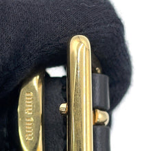 将图像加载到图库查看器中，MIUMIU Waist Bag BlackDNP104_2E6Y_F0002 Soft Calf Leather

