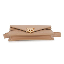 Load image into Gallery viewer, BURBERRY TB Waist Bag Brown Leather

