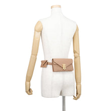 Load image into Gallery viewer, BURBERRY TB Waist Bag Brown Leather
