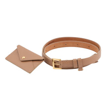 Load image into Gallery viewer, BURBERRY TB Waist Bag Brown Leather
