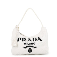 Load image into Gallery viewer, PRADA Re-Edition 2000 mini bag White/Black1NE515 Terry Nylon Canvas
