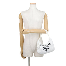 Load image into Gallery viewer, PRADA Re-Edition 2000 mini bag White/Black1NE515 Terry Nylon Canvas
