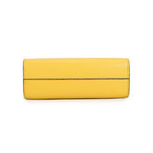 Load image into Gallery viewer, PRADA Embossed Triangle Logo 2-Way Bag Mini Yellow1BA333 Leather
