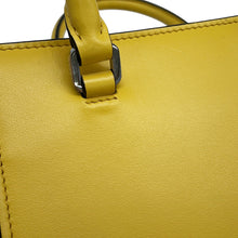 Load image into Gallery viewer, PRADA Embossed Triangle Logo 2-Way Bag Mini Yellow1BA333 Leather
