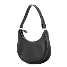 将图像加载到图库查看器中，CELINE Ava Shoulder Medium Black/White193953DEE Leather
