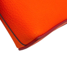 Load image into Gallery viewer, Christian Louboutin Studded 2WAY Bag Kabata N/S Neon Orange1215096 Leather
