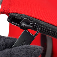 将图像加载到图库查看器中，Ferragamo Logo tote Red/Black241297 764871 Canvas Leather
