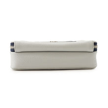 Load image into Gallery viewer, Dior double zip shoulder Gray/Navy2PUBC120GBC Leather

