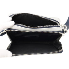 Load image into Gallery viewer, Dior double zip shoulder Gray/Navy2PUBC120GBC Leather
