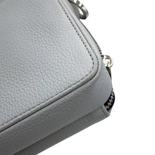 Load image into Gallery viewer, Dior double zip shoulder Gray/Navy2PUBC120GBC Leather

